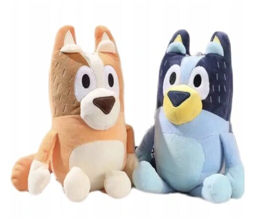 Pliušiniai minkšti šunyčiai Bingo & Bluey, 20cm